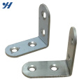 Electro Galvanized Construction Perforated Metal Corner Brackets para madera